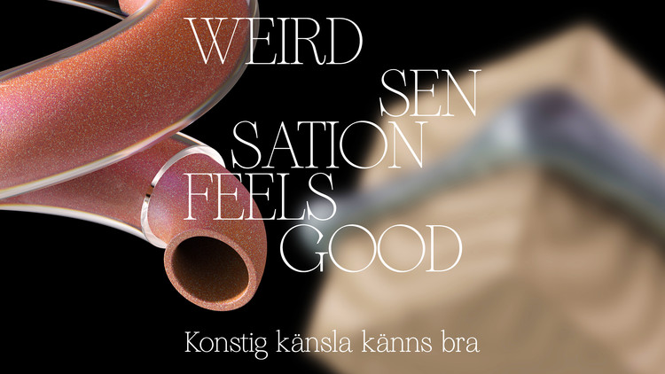 Virtual Vernissage! "Weird Sensation Feels Good", an Exhibition about ASMR, 'Five Characters' for ArkDes by Irene Stracuzzi × PostNew