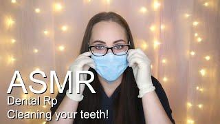 ASMR – Dental cleaning, Come visit and relax as I clean your teeth *Mask & Gloves*