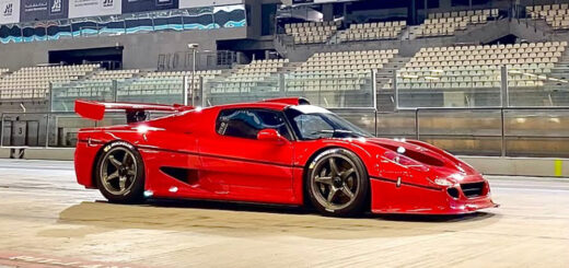 Watch This Ferrari F50 GT1 Zoom Around Yas Marina and Be Soothed – Robb Report