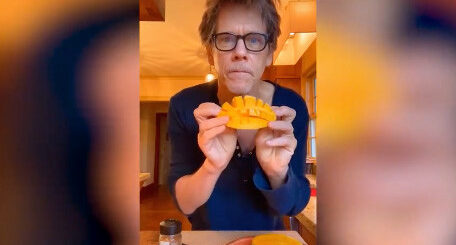 Kevin Bacon preparing his ‘morning mango’ may be TikTok’s sexiest ASMR video