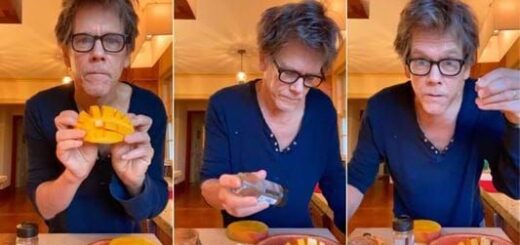 Kevin Bacon's Morning Mango Routine Is The "Accidental ASMR" Video You Didn't Know You Needed