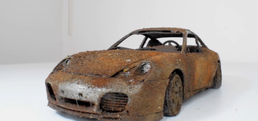 YouTuber records ASMR-worthy restoration of rusty Porsche toy car [Video]