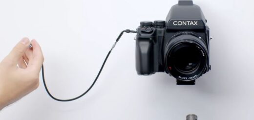 Contax camera shutter sound video