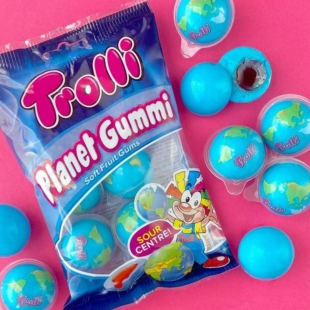 Trolli Planet Gummi is known as 'Chikyu Gumi' in Japan and these candies are a hot commodity among teens.