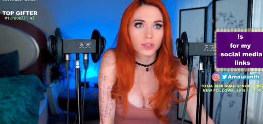 Top streamer Amouranth has no time for vile, abusive, sexist trolls and destroys them with a single word